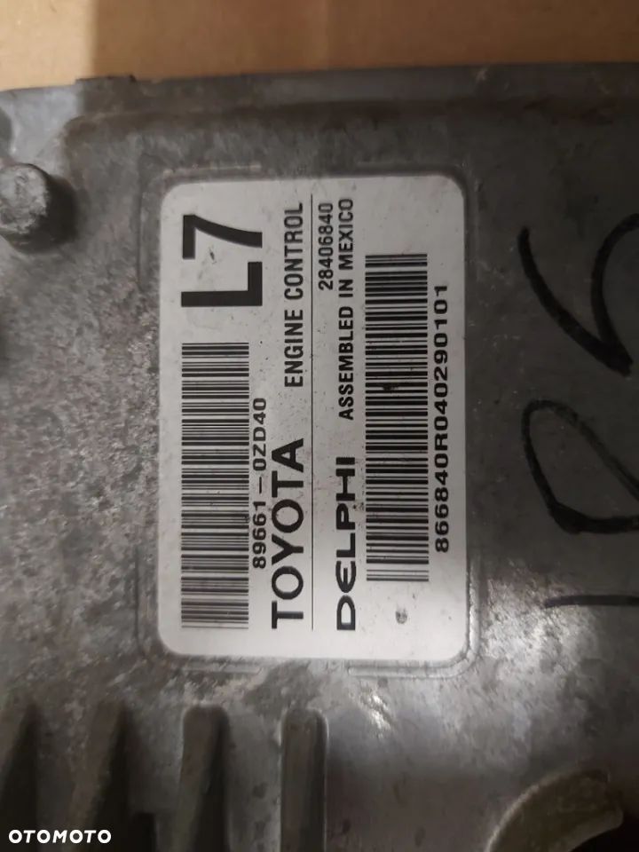 Toyota Prius sterownik komputer silnika 89661-47390
