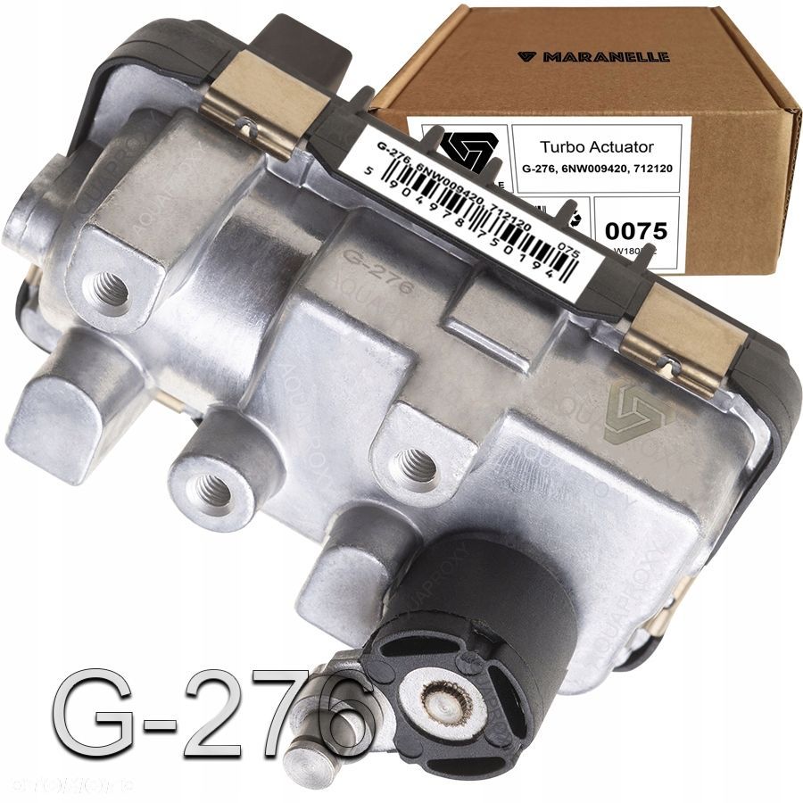 Nastawnik sterownik siłownik G-276, 6NW009420, 712120 turbiny MERCEDES: Sprinter - 2.2 - 2