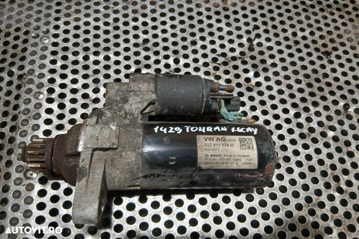 Electromotor 02Z911024H 02Z911024H Volkswagen VW Touran 1 [2th faceli - 1