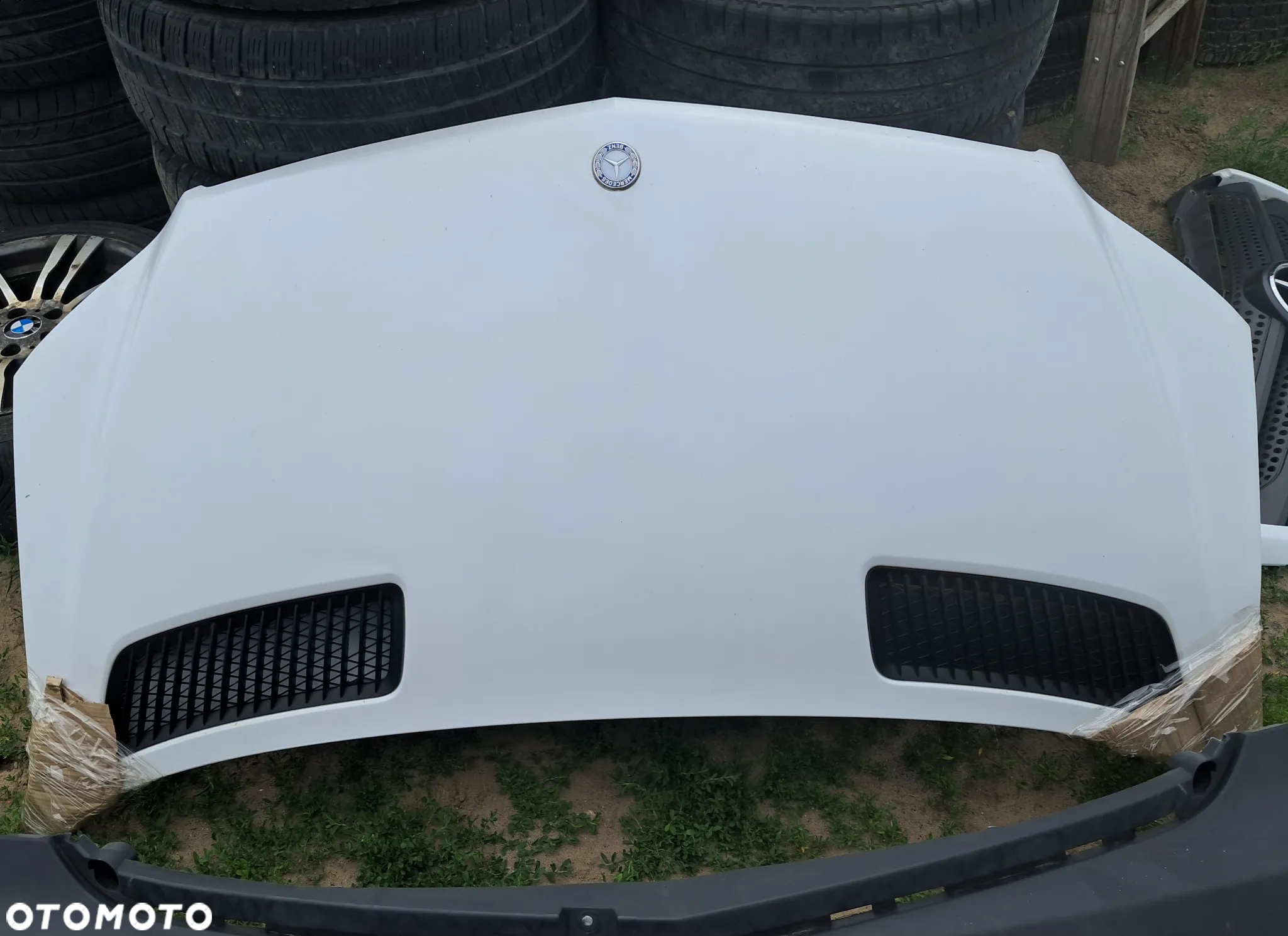 Kompletny Przód Biały Zderzak PDC Lampy Maska Błotniki Grill Pas itd.Mercedes Sprinter W906 Lift EUROPA - 8