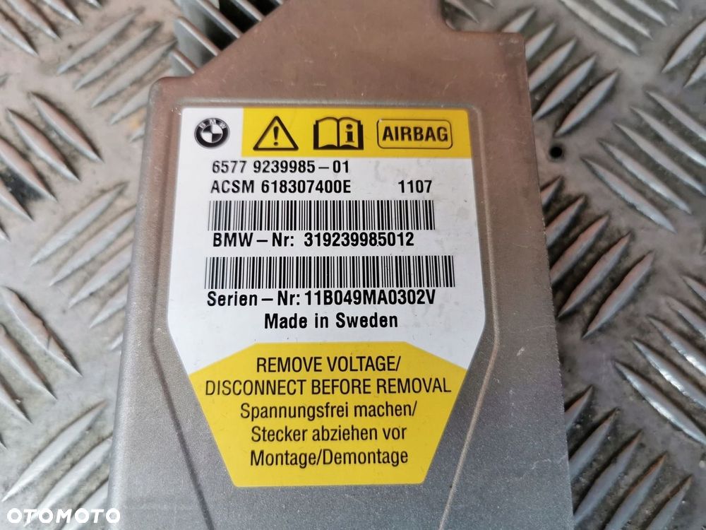 BMW OE SENSOR AIRBAG 9239985 - 2
