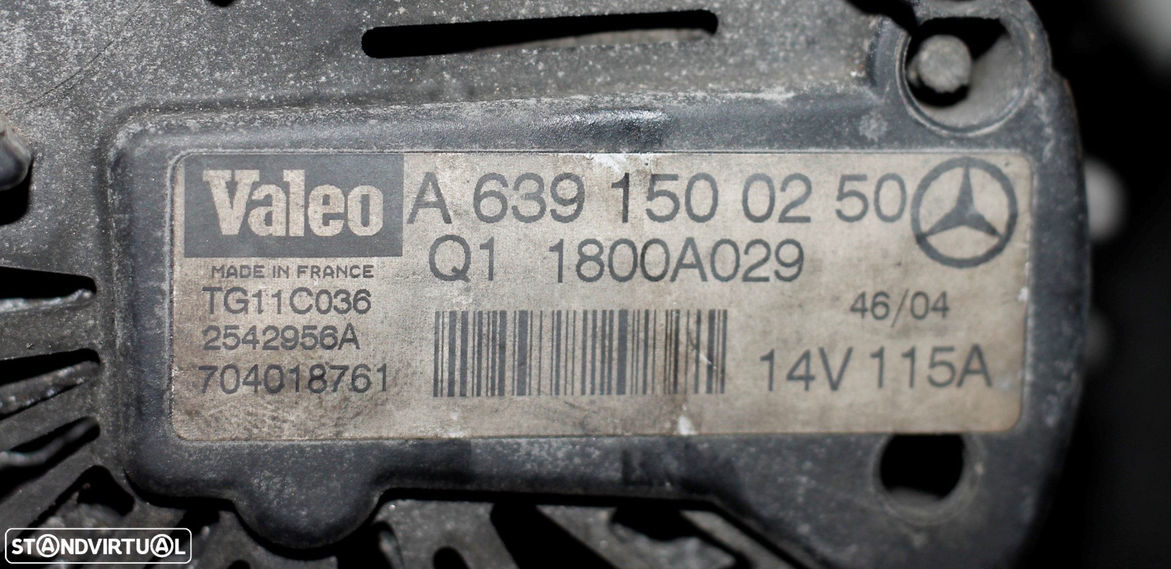 ALTERNADOR SMART FORFOUR - 6