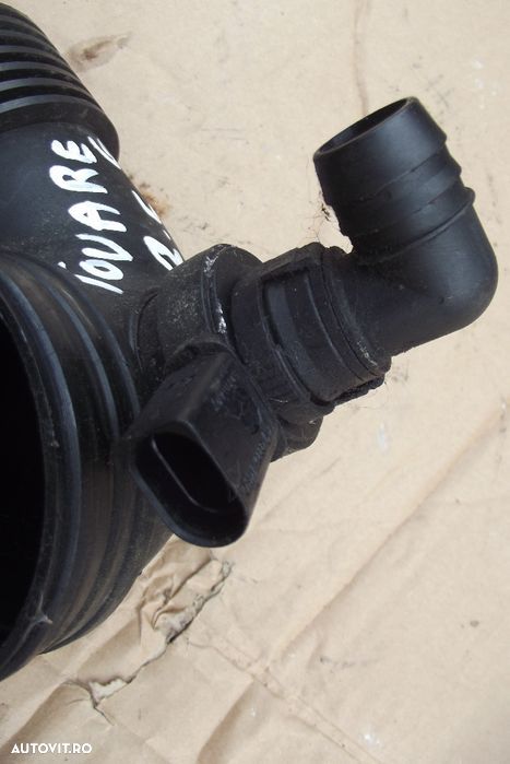 Tub turbo cu senzor VW Touareg 2.5tdi conducta aer turbina cu senzor - 2