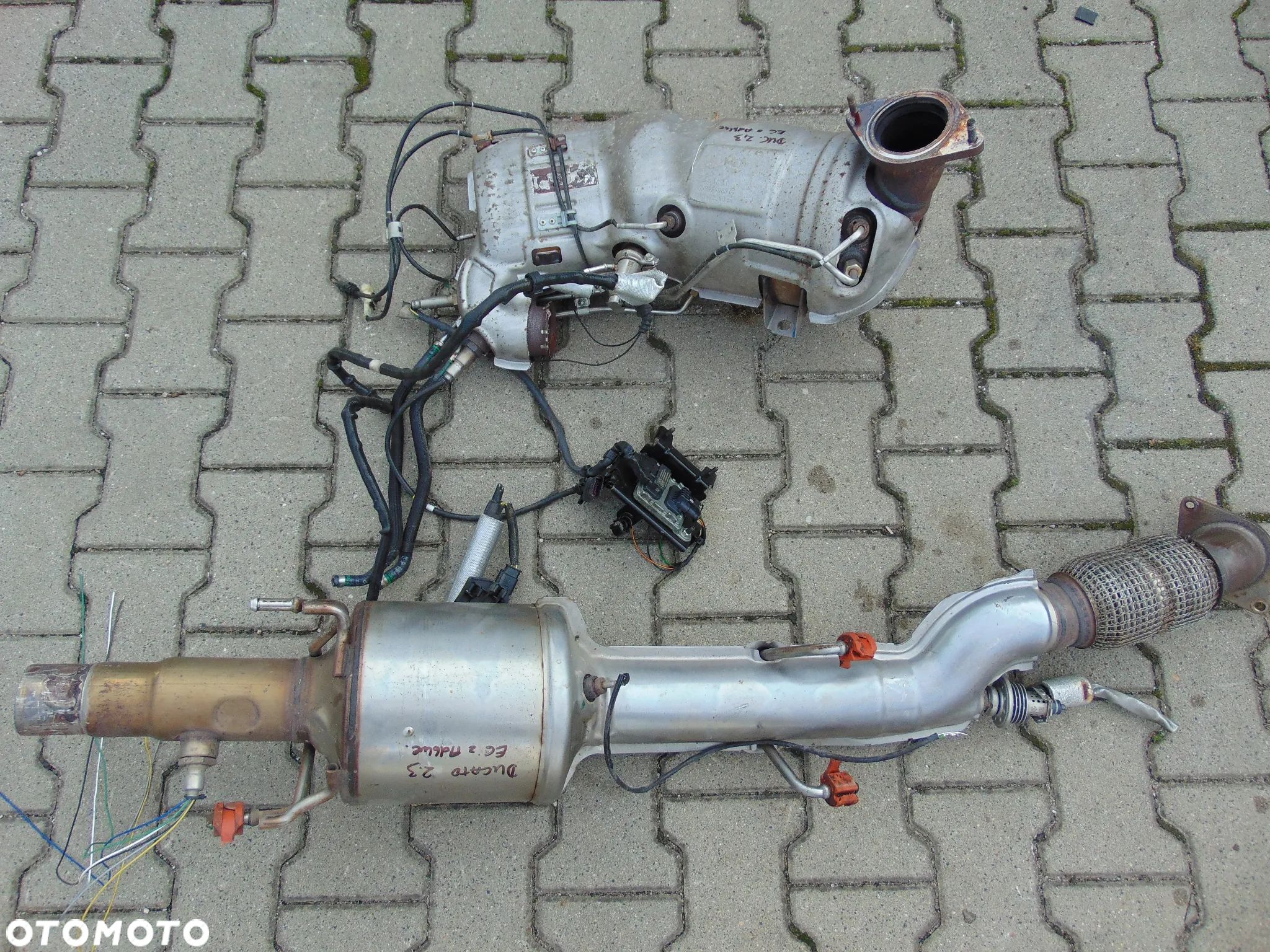 DUCATO 2,3 E6 filtr DPF katalizator wydech kpl 1393928080 - 1