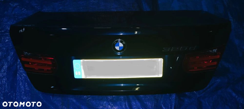 BMW F30 Klapa Tył Kompletna A89 Imperial Blau