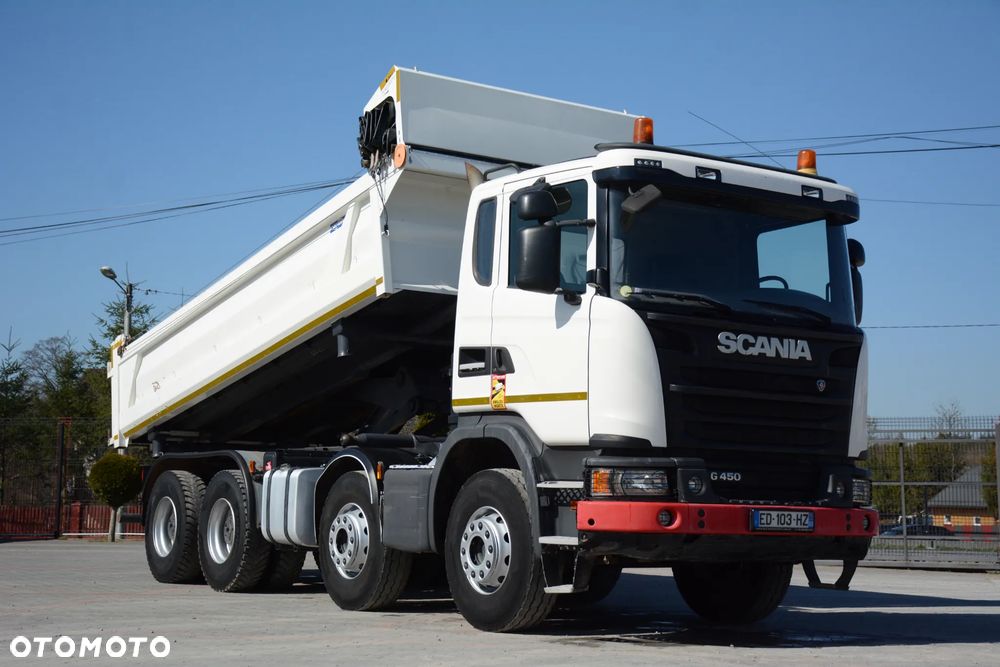 Scania G 450 / 2016r / 8x4 / Retarder / Hydroburta / Niski przebieg / Bardzo dobry stan - 3