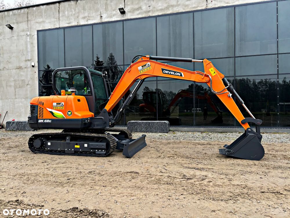 Doosan DEVELON DX60E-10N MINI-KOPARKA 2024r. MTH: 9 ! | JCB 8060, JCB 55 Z 65 Z CAT 305 305.5 VOLVO ECR 55 KUBOTA KX 57 KX 61 - 3