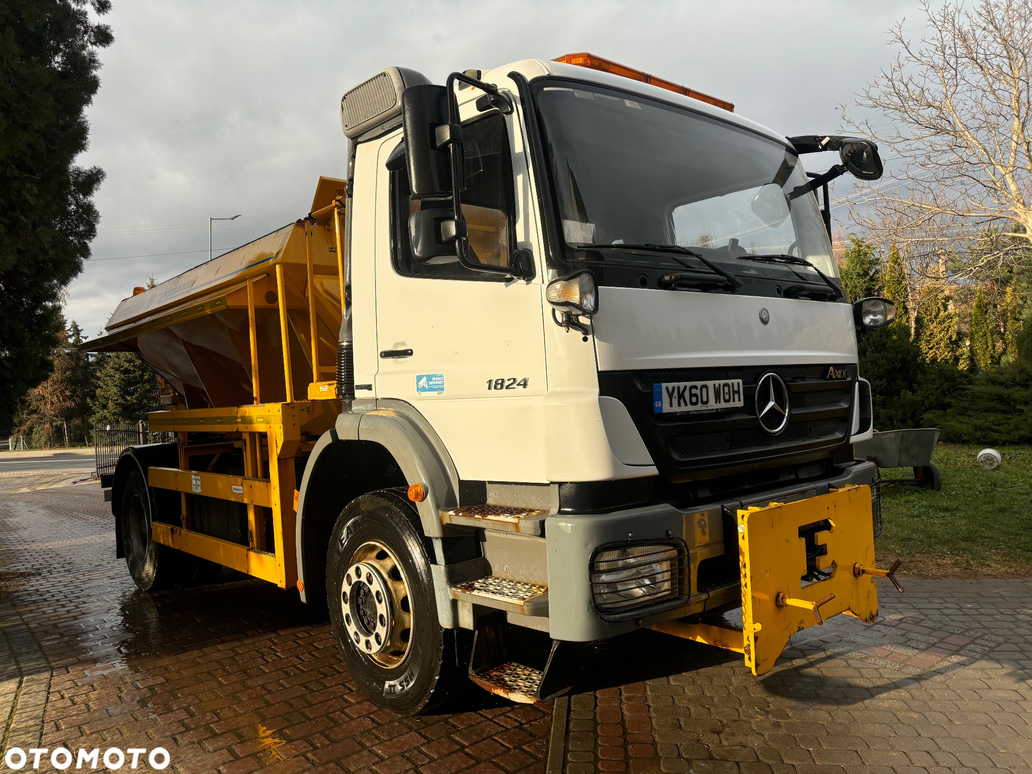 Mercedes-Benz Axor 4x2 piaskarka solarka econ schmidt 1824 e5 - 14