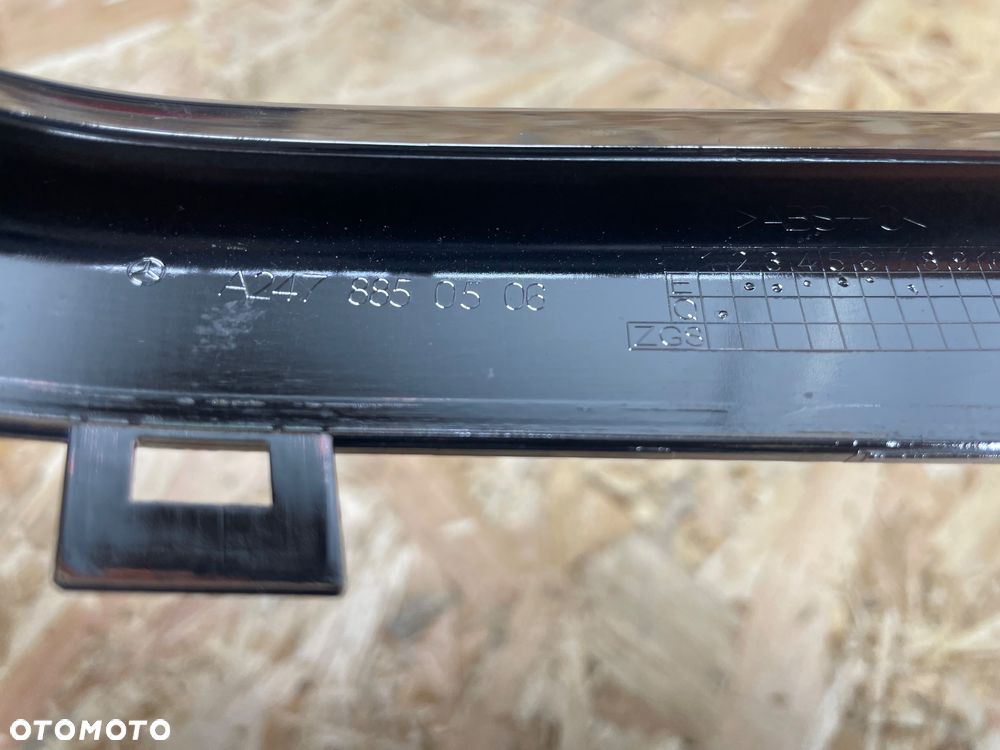 Chrom mercedes atrapa wydechu mercedes 247 Gla glb - 3