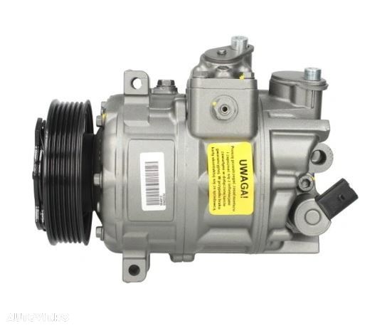 Compresor aer conditionat Audi A3 (8P), 07.2003-05.2009, motorizare 3.2 V6, benzina, rola curea 110 mm, 6 caneluri, de tip Denso: 7SEU16C - 1