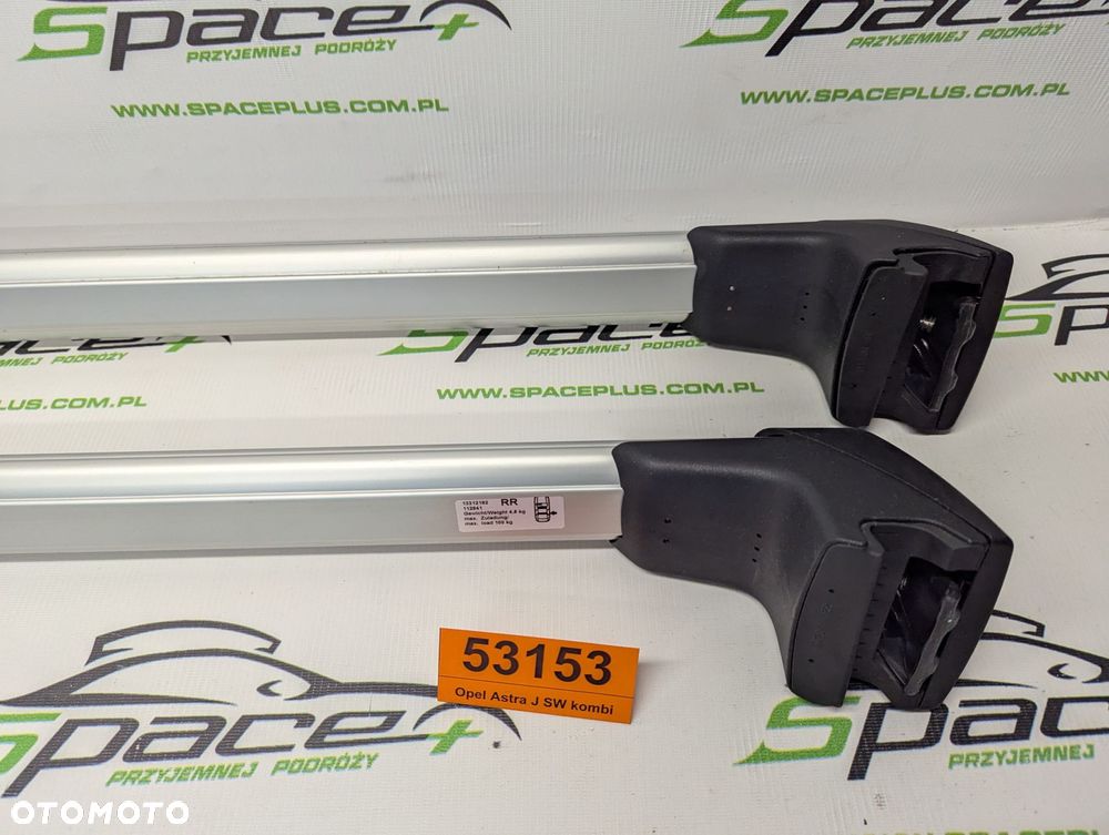 Bagażnik dachowy bazowy belki poprzeczki Opel Astra J SW kombi - 7