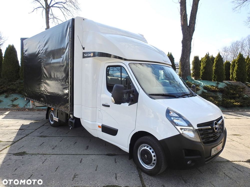 Opel MOVANO PLANDEKA 10 PALET WEBASTO TEMPOMAT KLIMATYZACJA LEDY PNEUMATYKA  165KM - 20