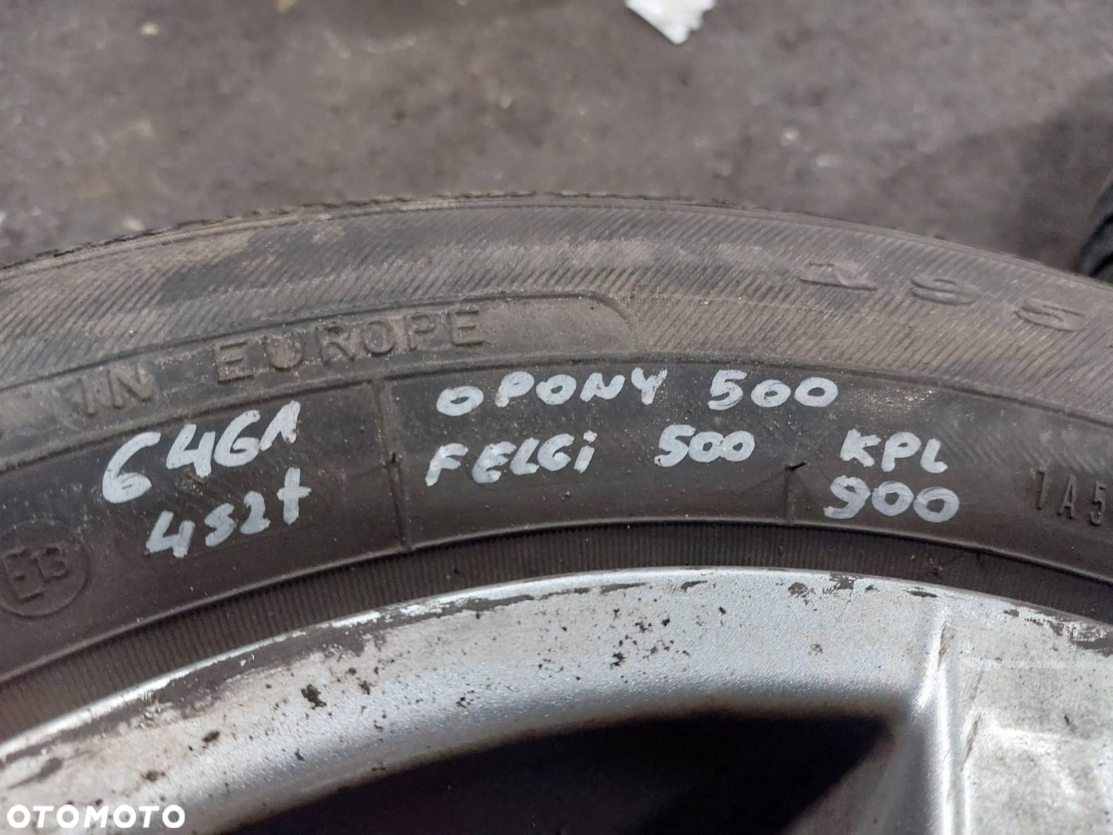 FELGI ALUMINIOWE 4 SZT 5x114,3 7Jx15 ET40 FI67,1 MAZDA 6 - 2