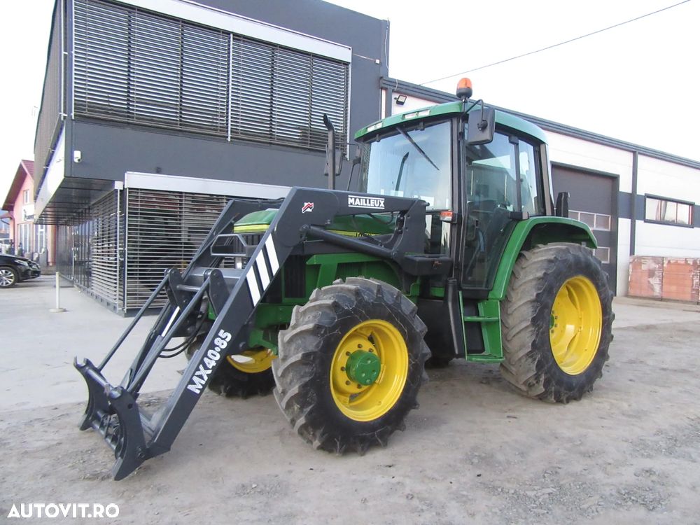 John Deere 6100 cu incarcator frontal - 1