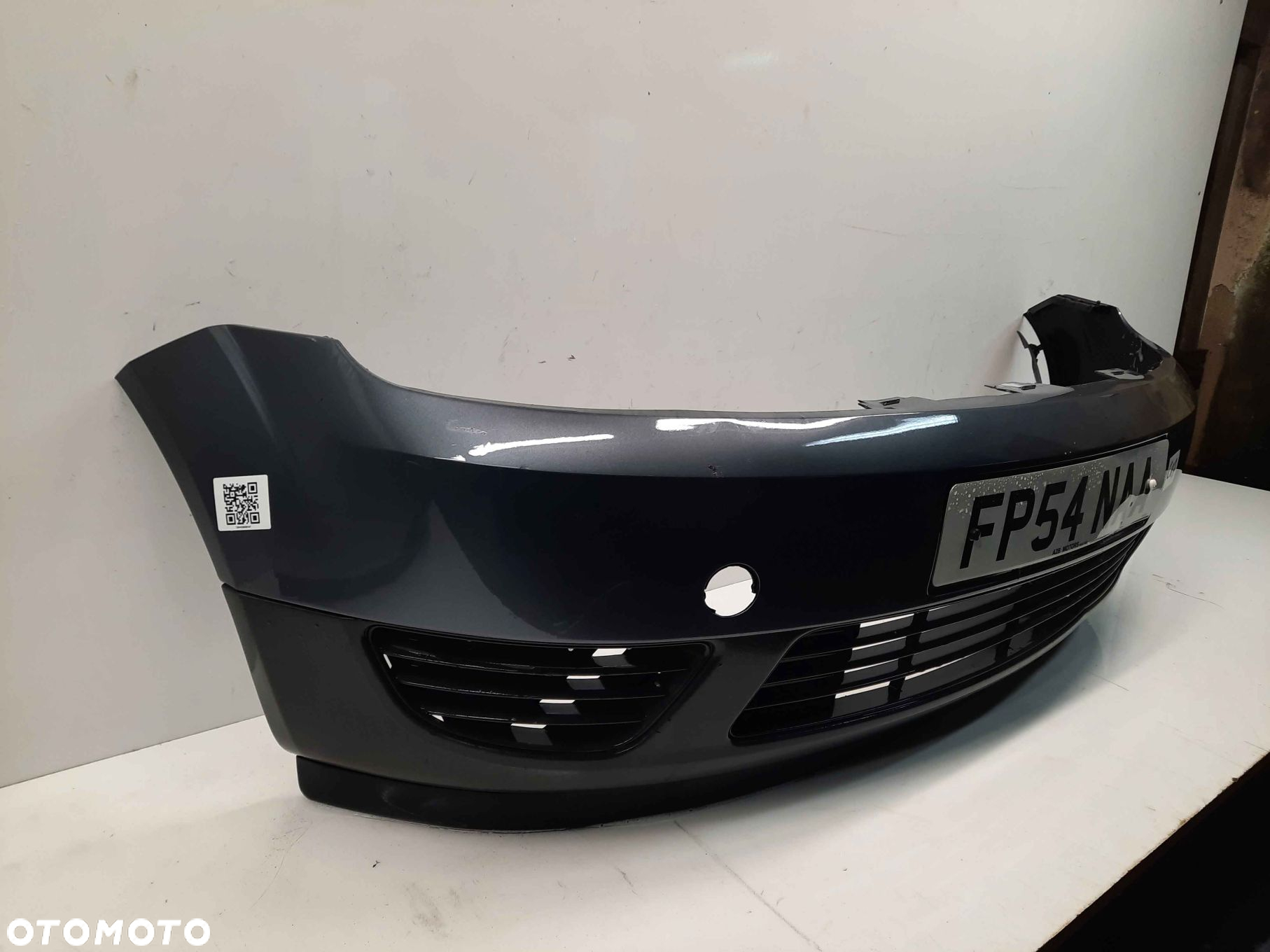 ^ ZDERZAK PRZÓD PRZEDNI FORD FIESTA MK.6 6 VI S5 SZARY GRAFITOWY - 4