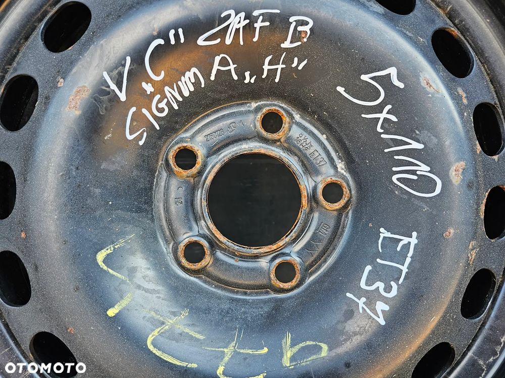 KOŁO ZAPASOWE 16 CALI OPEL VECTRA C SIGNUM ASTRA H MERIVA B ZAFIRA A B 5x110 205/55/16 - 6