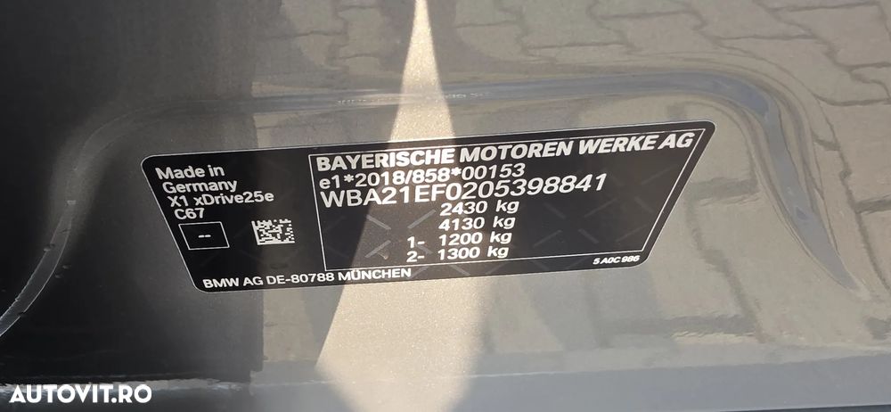 BMW X1 xDrive25e Aut. M Sportpaket - 10