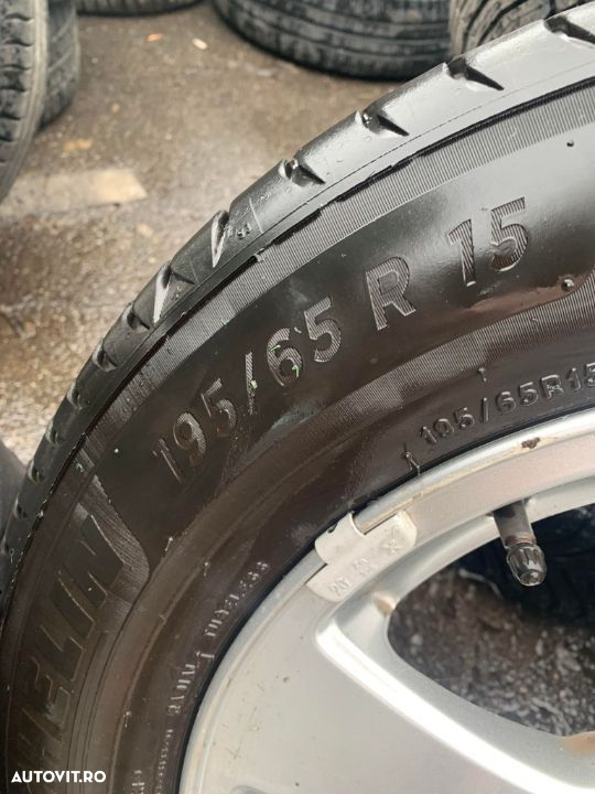 Vand set de jante aliaj cu cauciucuri Volvo V50 195/65/ R15 - 4