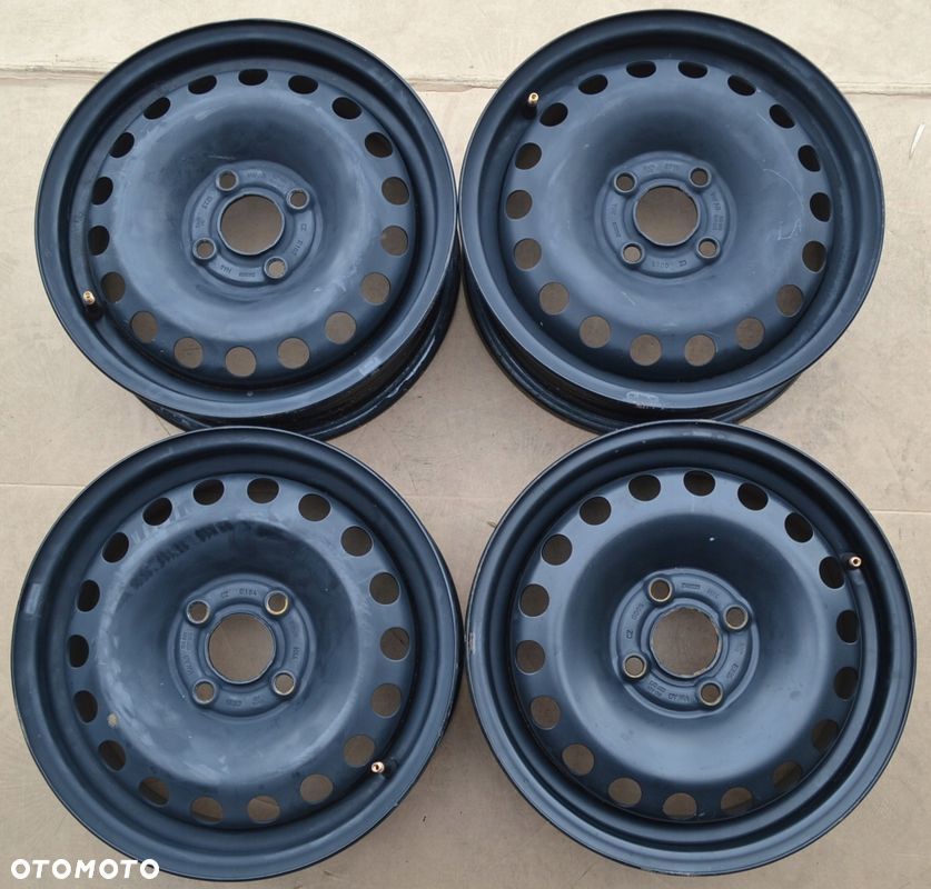 FELGI STALOWE OEM VW SKODA SEAT 4x100 5J14 ET 35 x4szt F-516 - 1