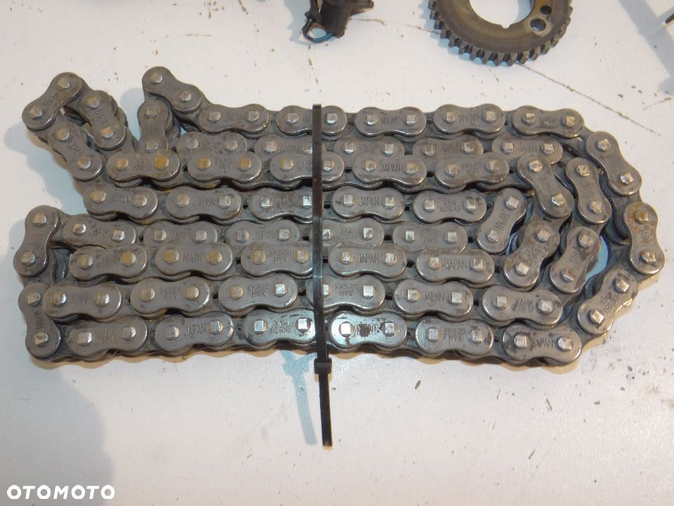 DR 800 BIG mocowanie reling blacha błotnika czachy czujnik luzu wybierak zmiany biegów pokrywa - 6