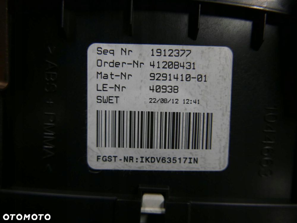 bmw f10 f11 licznik zegary benzyna uk 9291410 - 9