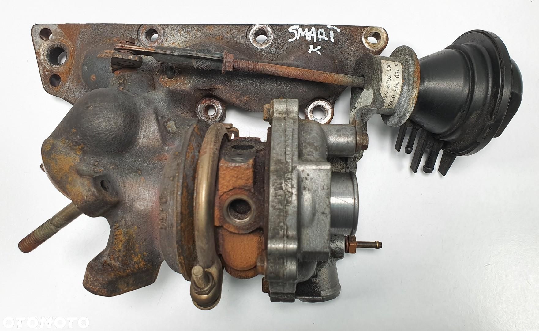 KOLEKTOR WYDECHOWY TURBOSPRĘŻARKA SMART FORTWO 450 0.7 T A1600960999 - 1