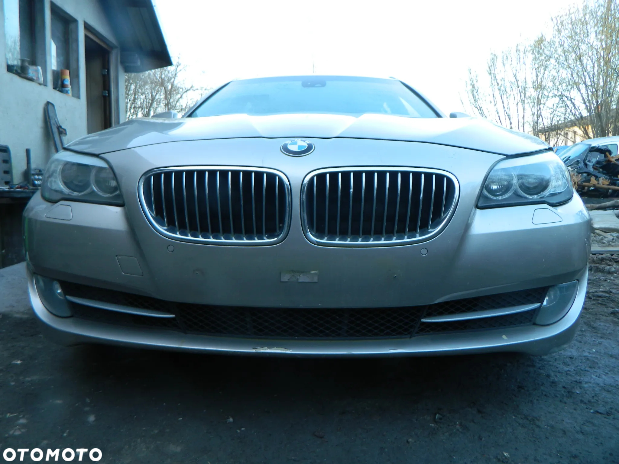 BMW F11 TOURING A72 KASCHMIRSILBER NA CZĘŚCI - 9