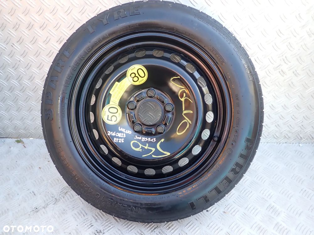 KOŁO DOJAZDOWE ZAPASOWE VOLVO 5X108 16 CALI  RADOM - 2