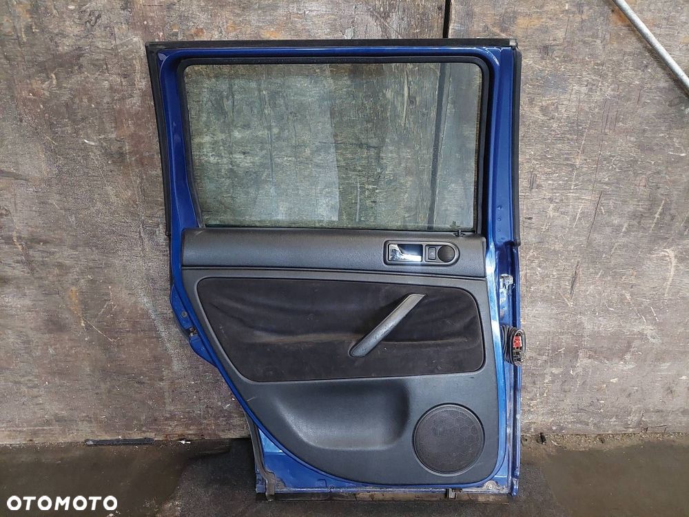 DRZWI KOMPLETNE LEWY TYŁ VOLKSWAGEN PASSAT B5 FL KOMBI LC5X - 3