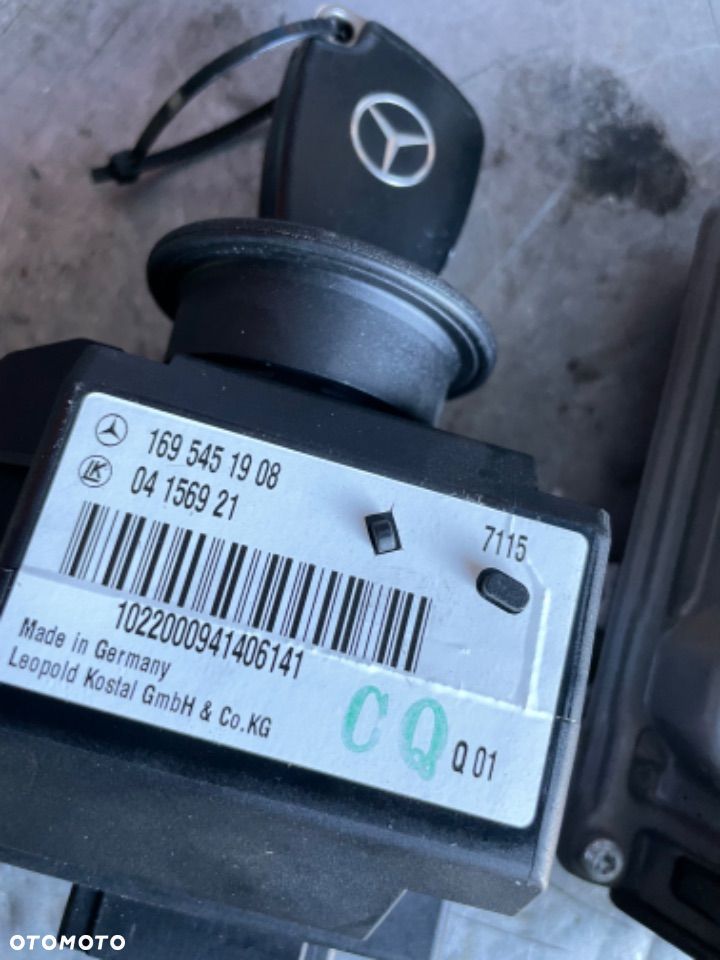 MERCEDES sterownik komputer ECU 6401501691 zestaw stacyjka klucz B 245 a 169 cdi - 3