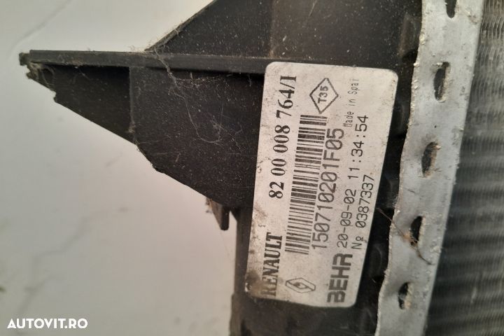 Radiator apa racire motor 1.9 DCI 150710201F05 Renault Laguna 2  [din - 4