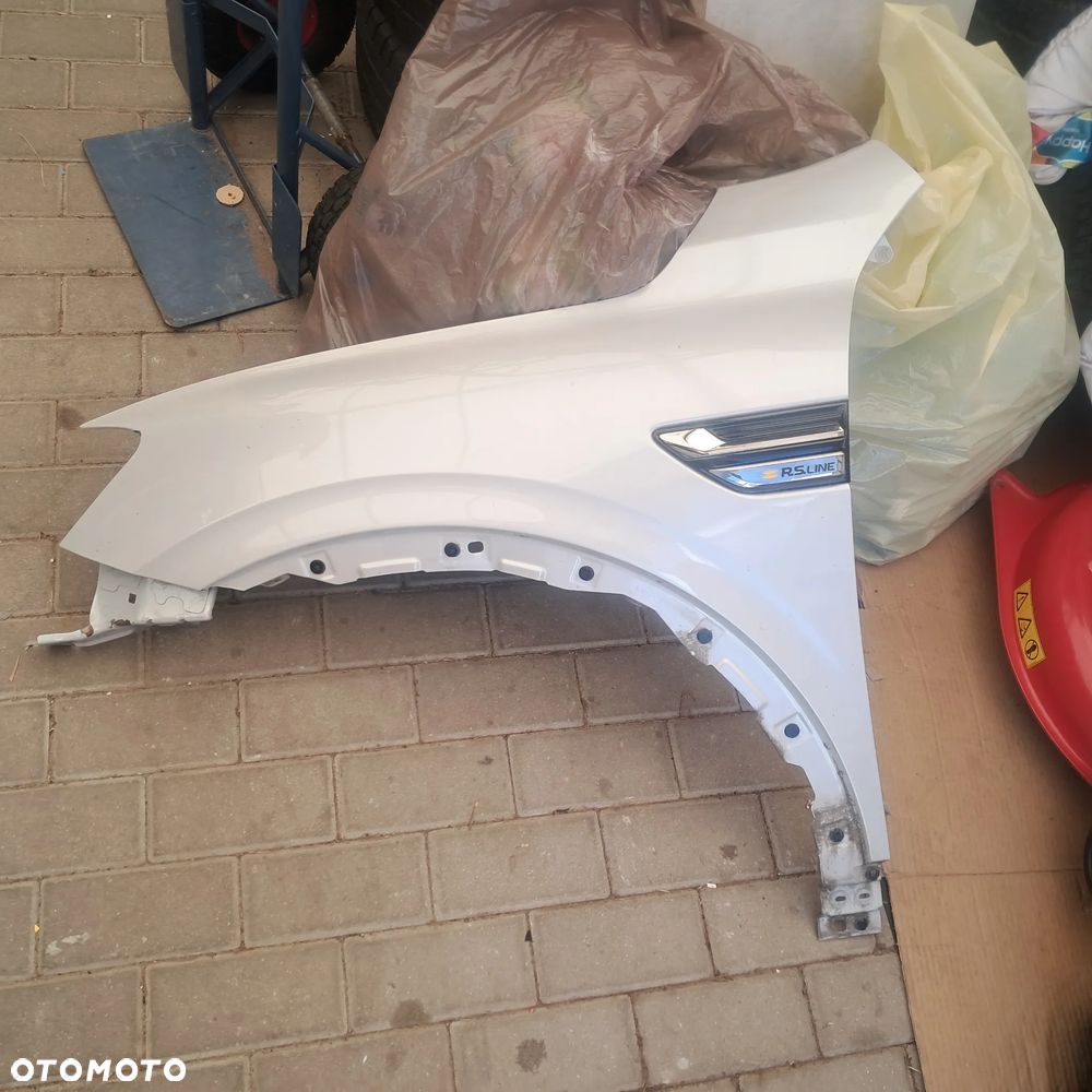 Błotnik Renault Rs-line arkana lewy biały perła white