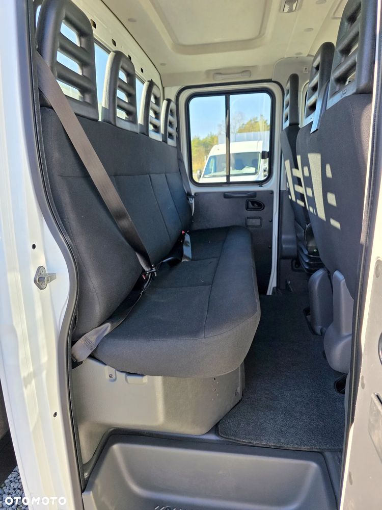 Iveco 35C17 3,0 HPI 170 KONNA DOKA BRYGADÓWKA 7 OSOBOWA 3,2M SKRZYNIA KLIMA 147T/KM PRZEBIEGU GWARANCJA BLIŻNIAKI DO 3,5T WEBASTO - 22