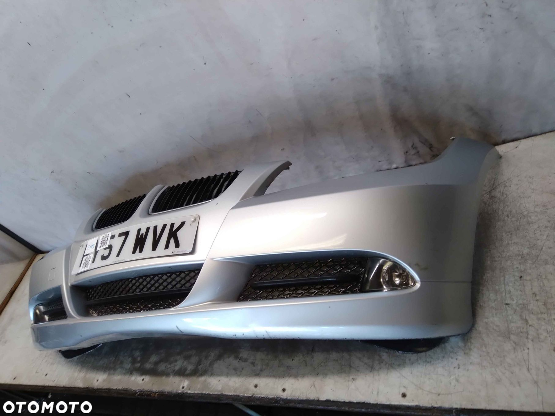 $ ZDERZAK PRZÓD PRZEDNI DO BMW E90 HALOGENY TITANSILBER - 5