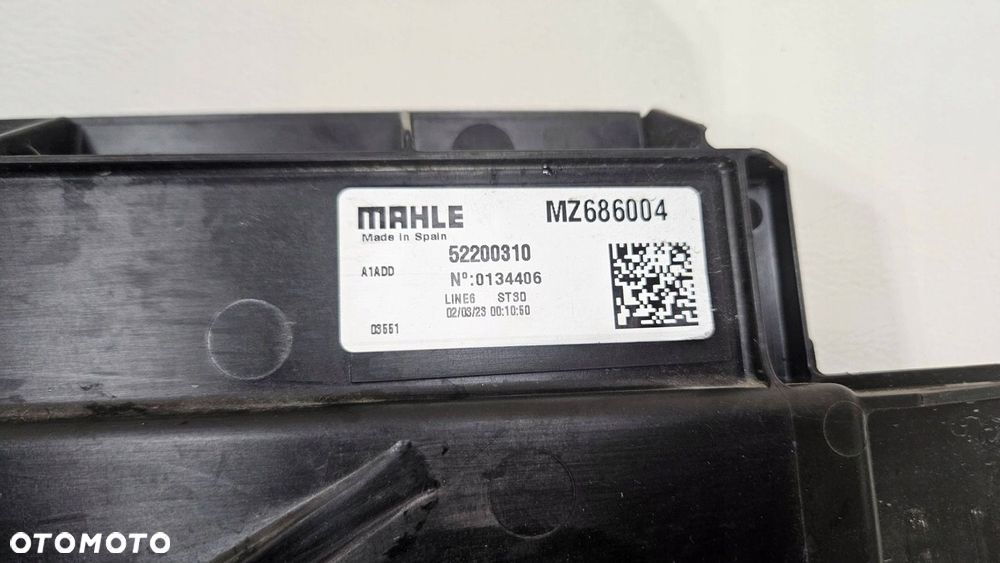 WIATRAK WENTYLATOR FIAT 500E 52200310 - 6