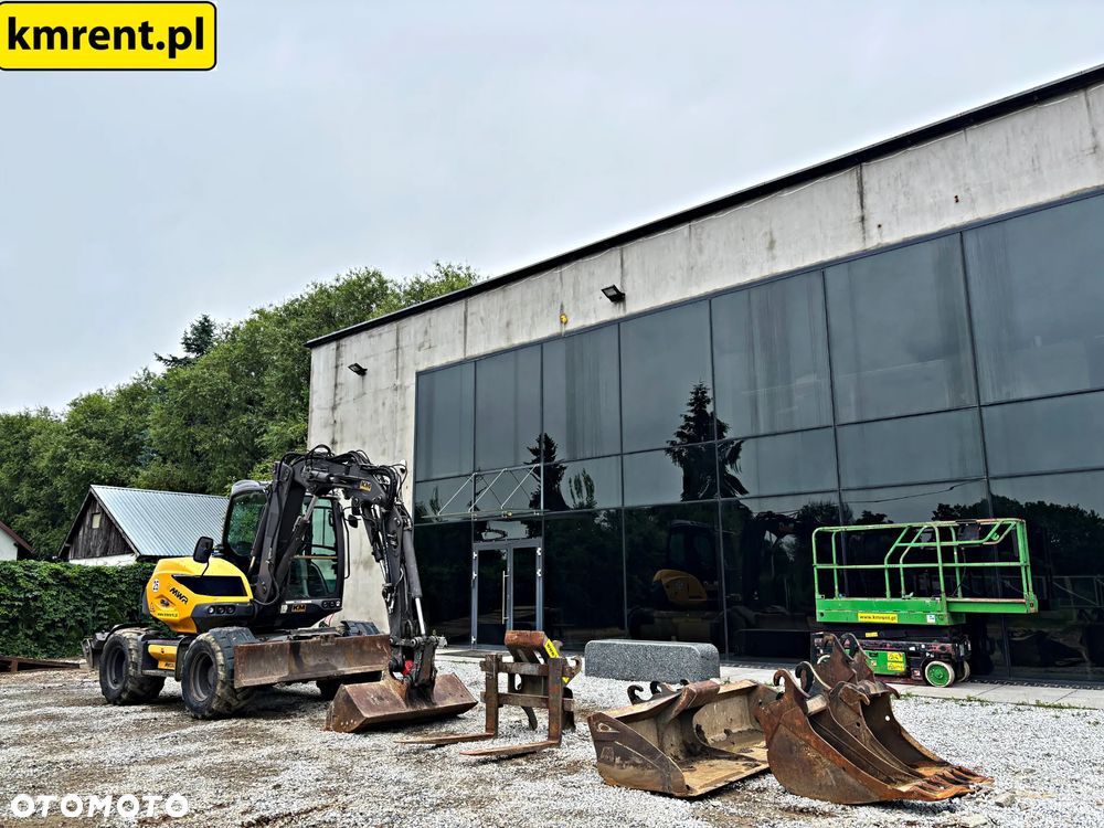 Mecalac 9 MWR KOPARKA KOŁOWA 2019R | 11 MWR, 15 MWR, KOMATSU PW 98, TEREX TW 95 110, WACKER NEUSON 100, YANMAR - 8