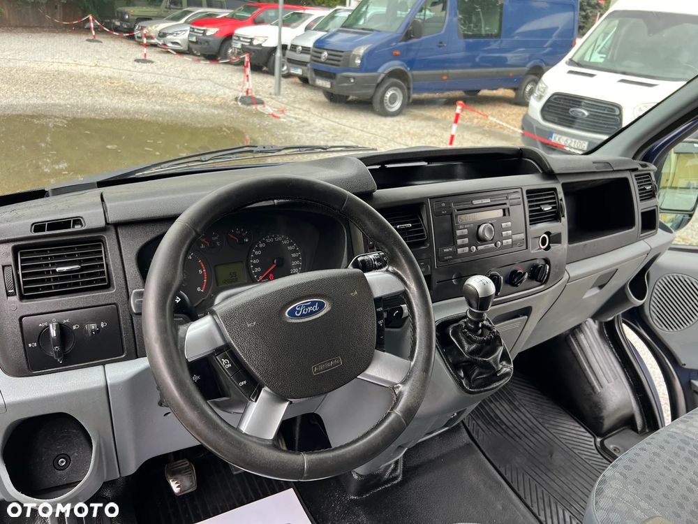 Ford Transit Furgon L3H2 3os. 2.2 TDCI 115KM MT6 Klimatyzacja Hak FV Vat - 12