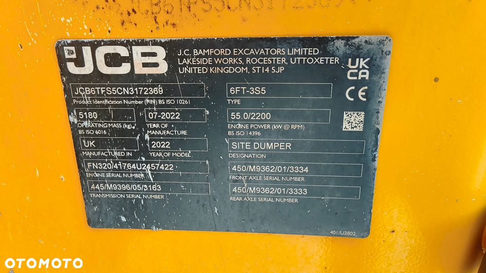 JCB 6 FT - 10