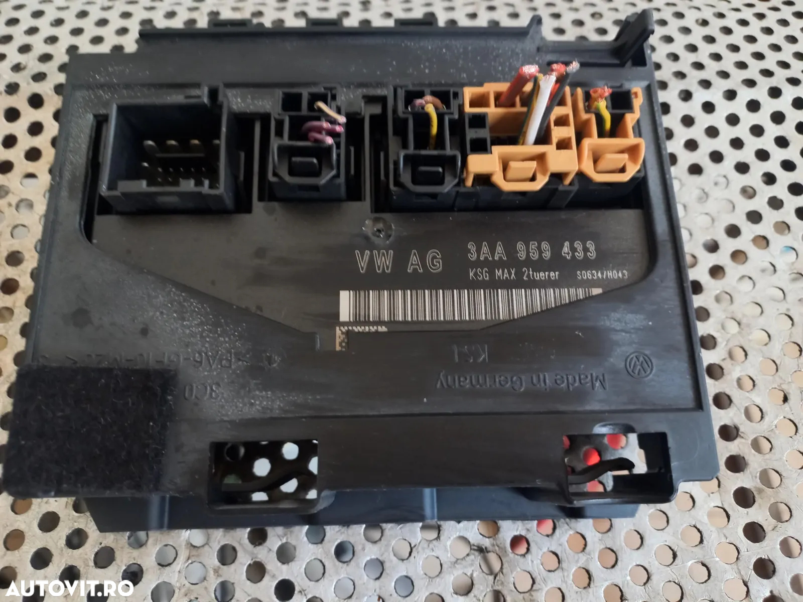 Calculator Modul Confort Vw Passat B7 An 2011-2012-2013-2014-2015 Motor 1.6 Tdi CAY Cutie MYB LUB C - 2