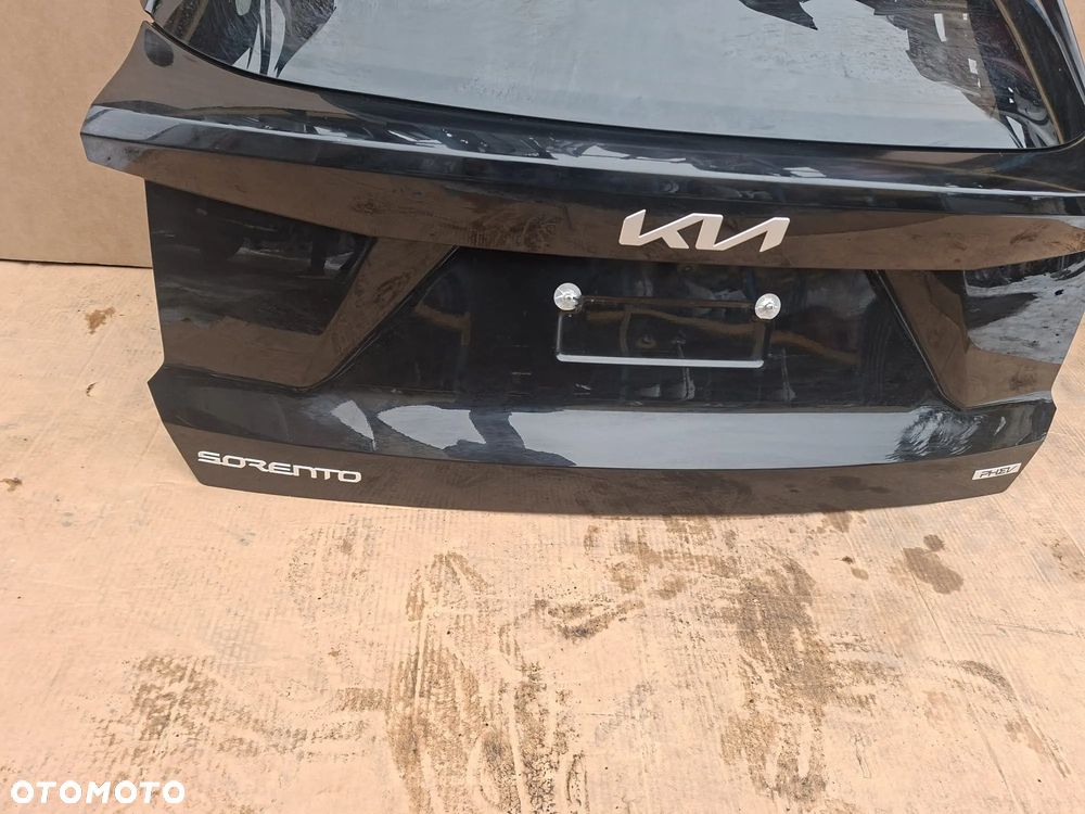 Klapa pokrywa bagażnika Kia Sorento IV MQ4 lift 22+ kolor czarny ABP kompletna - 2