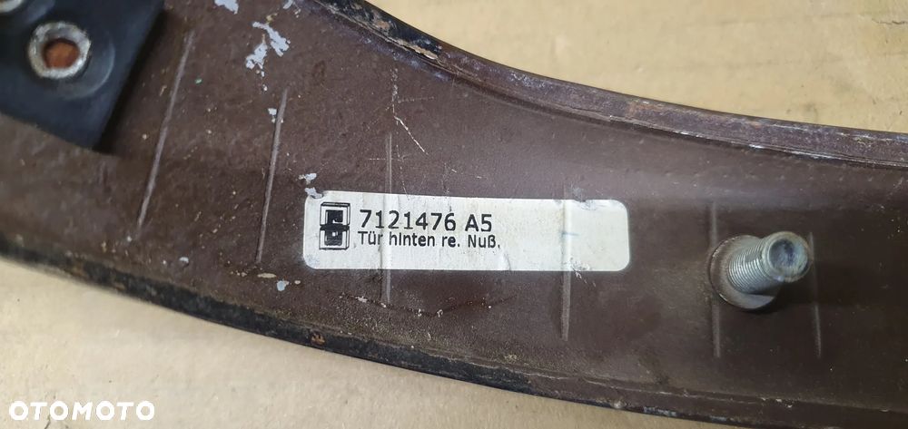 Dekor listwa ozdobna drzwi prawy tył drewno BMW 3 E90 E91 7121476 - 7