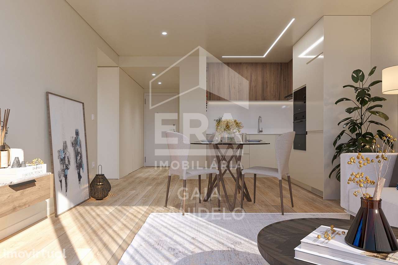 T2 Novo Com Varanda e Garagem - Grande imagem: 2/16