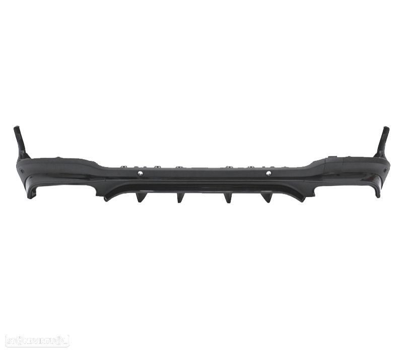 DIFUSOR MERCEDES GLC X253 AMG 15-18 LOOK GLC43 PRETO - 7