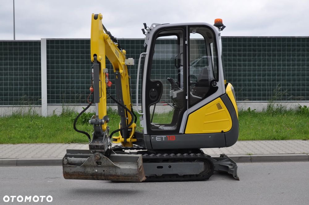Wacker Neuson ET18 MAŁO MTG JAK NOWA!!! ŁYŻKA SKARPOWA HYDRAULICZNA WYJŚCIA HYDRAULICZNE - 22
