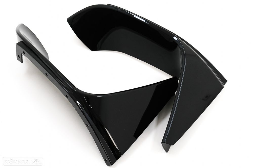 Conjunto Bmw M3 F80 M4 F82 F83 (2014 a 2019) Spoiler, Laminas e Difusor - 4