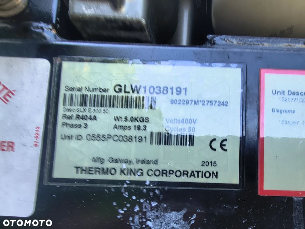 Schmitz Cargobull CHŁODNIA/THERMO-KING SLX 300/4 RYGLE/ŚCIANA 7cm/KRAJOWA - 19