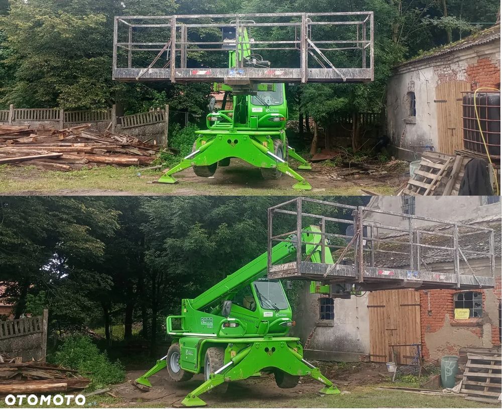 Merlo Roto 38.16, kosz, widły, żuraw dzwig - 9