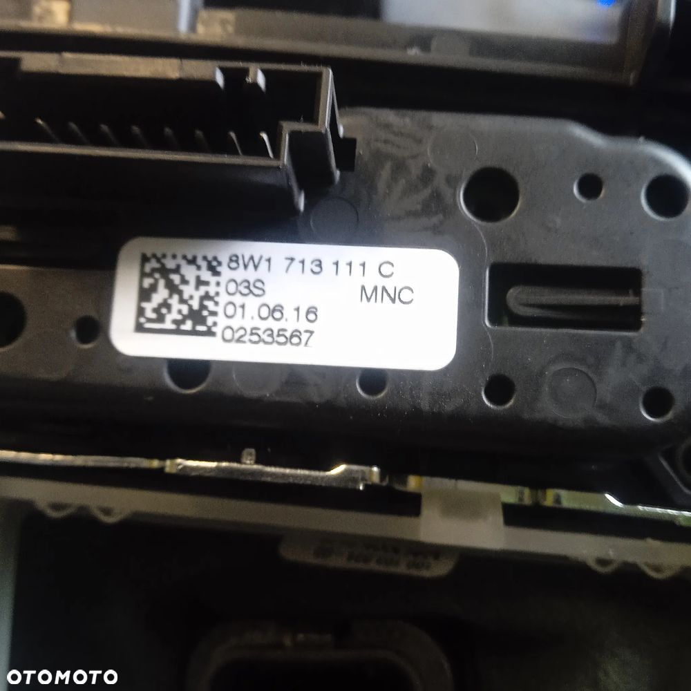 Gałka zmiany biegów wybierak A4 B9 S-Line 8W1719111C - 5