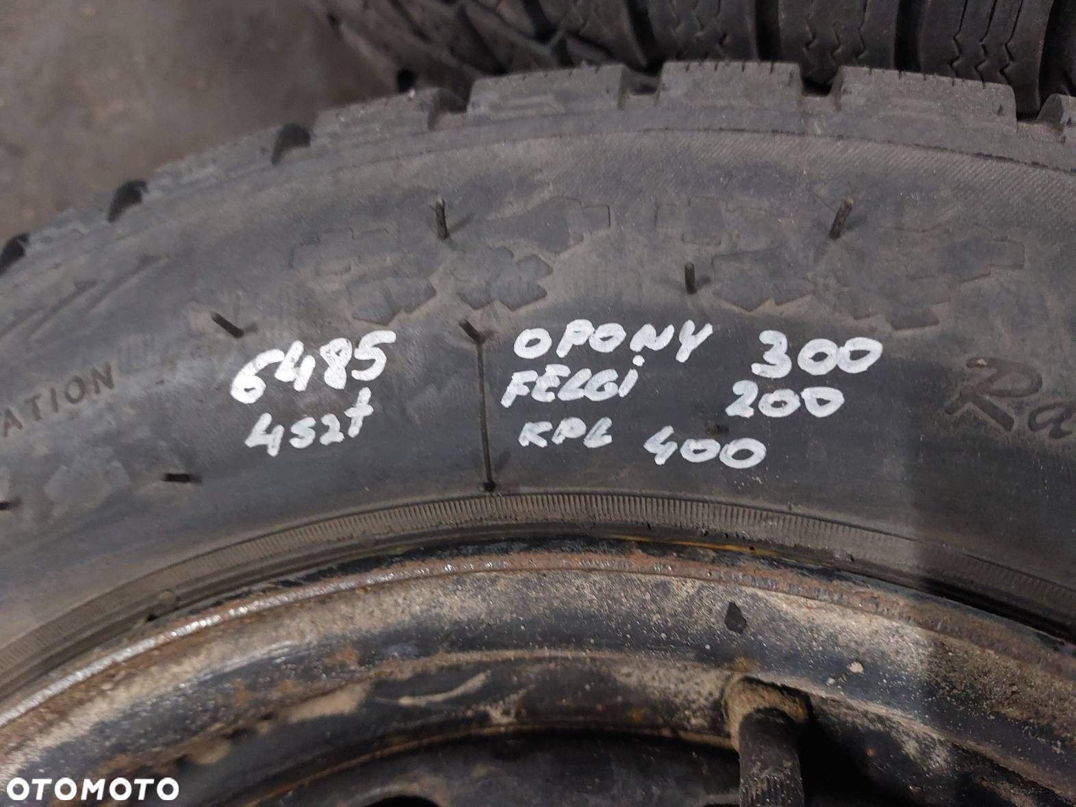 FELGI STALOWE 4 SZT 4x108 6,5Jx14 ET34 FI65,1 PEUGEOT 206 - 6