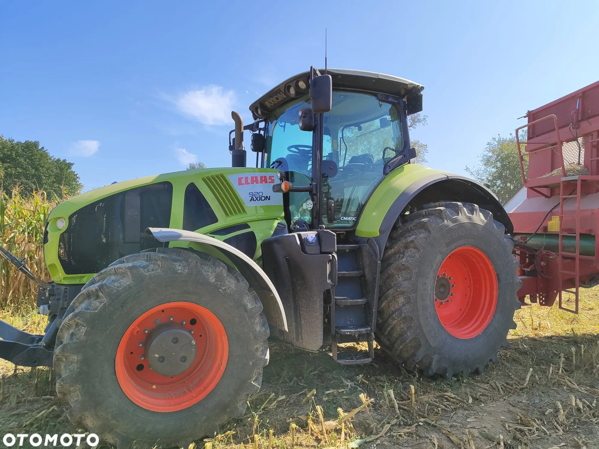 Claas Axion 920, 320KM, Nowe Opony - 13